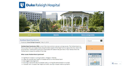 Desktop Screenshot of dukeraleighblog.com